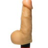Вибромассажёр-реалистик Lovetoy,ПВХ, телесный, 17,8 см