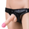 Страпон на креплении LoveToy WOMAN - CUBA с 2 насадками, neoskin