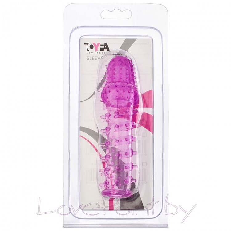 Насадка на пенис с ворсинками Toyfa 888006-4