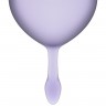 Менструальные чаши Satisfyer Feel Good фиолетовые, набор 2 шт